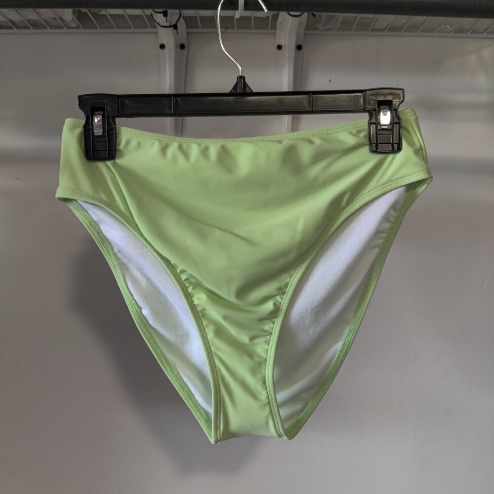 NWoT Salt + Cove Women's High Waist High Leg Bikini Bottoms Size L $40 10HL170